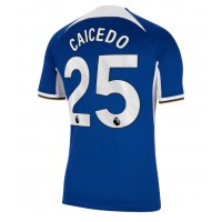 Chelsea Moises Caicedo #25 Domaci Dres 2023-24 Kratak Rukav